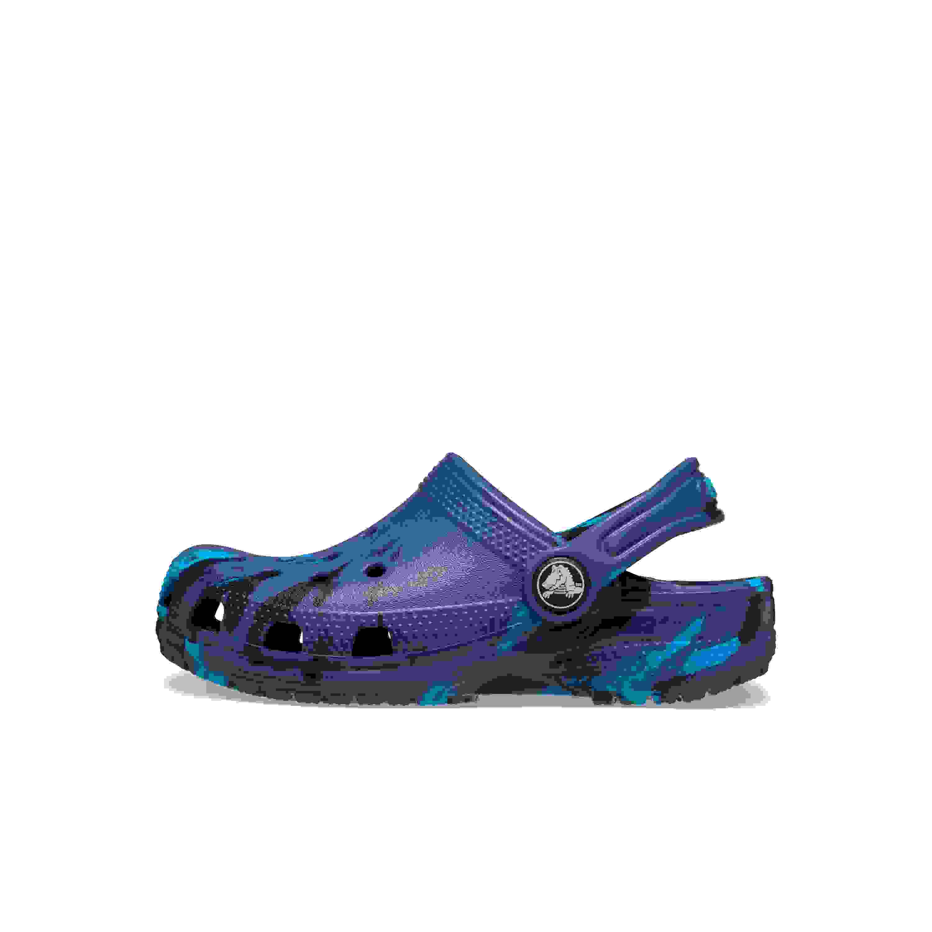 Crocs Classic Marbled Toddler Boys' "Navy" Clog